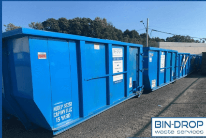 Bin-Drop Waste Services Dumpster Rentals for Construction and Contractors