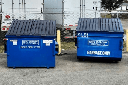 Front Load Dumpsters Rental - Bin-Drop Waste Services